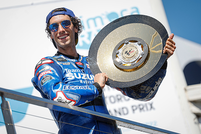 Alex Rins Wins Round 18 of MotoGP