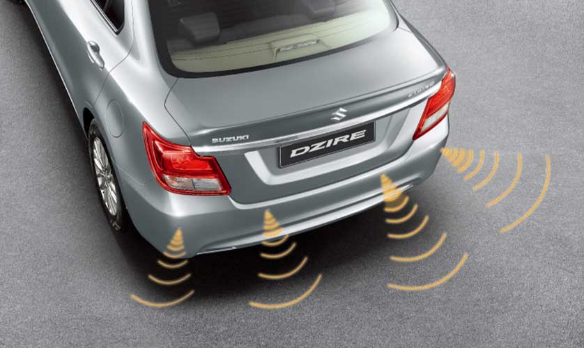 Sensores de estacionamento reverso